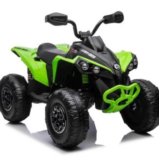 Quad eléctrico Can-am Renegade 12V niños 2-7 años, 2 motores, ruedas eva, verde  INDA278-BNQUADCAN-AMV
